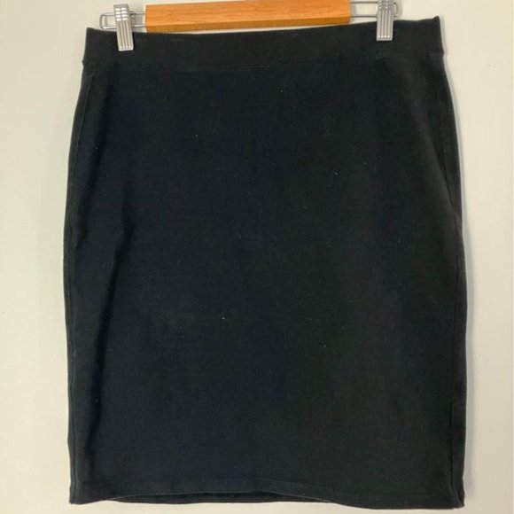 Old Navy black pencil skirt size medium - Picture 3 of 8